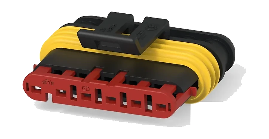 282090-1 — AMP SUPERSEAL 1.5 6-way connector housings