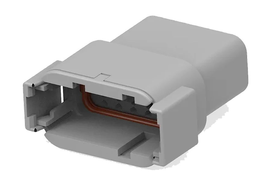 DTM04-12PA — DEUTSCH DTM 12-way Receptacle (pins)