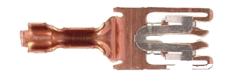 1-pole DIN/ISO 72581 crimp connector