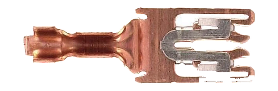 1-pole DIN/ISO 72581 crimp connector