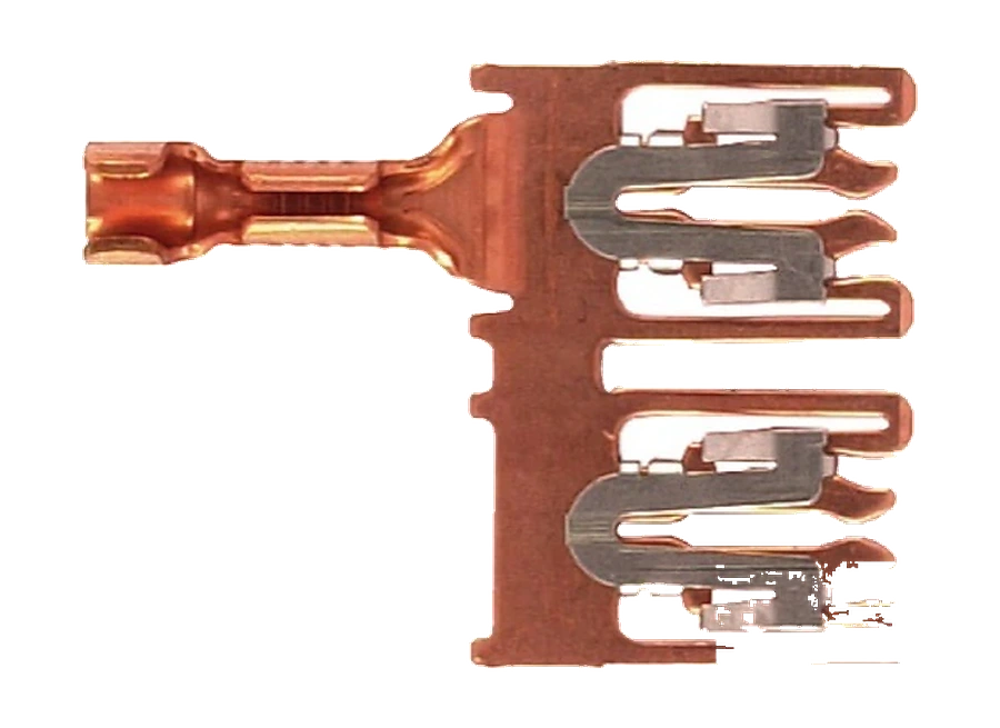 2 pôles DIN/ISO 72581 connecteur à sertir
