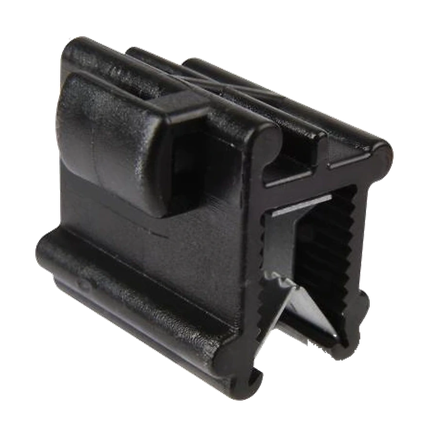 socle de fixation, collier de serrage