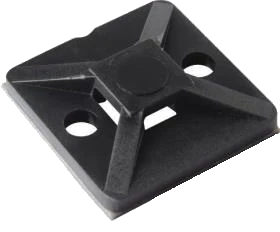 mounting saddle, cable tie