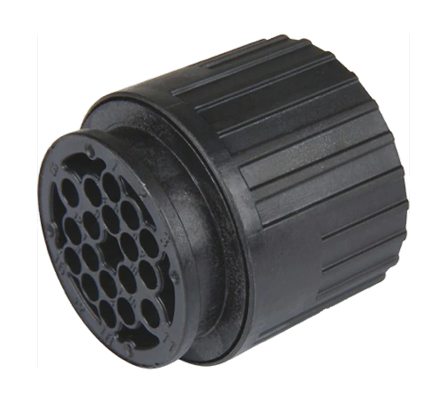 18-pole connector housing