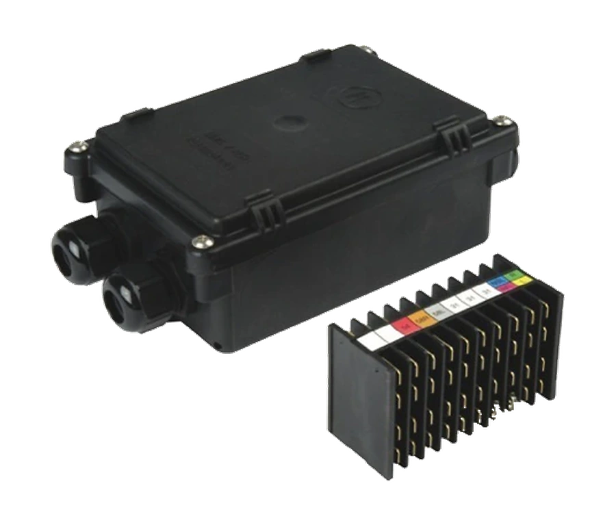 12-pole cable junction box
