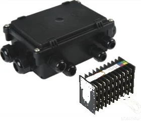 12-pole cable junction box