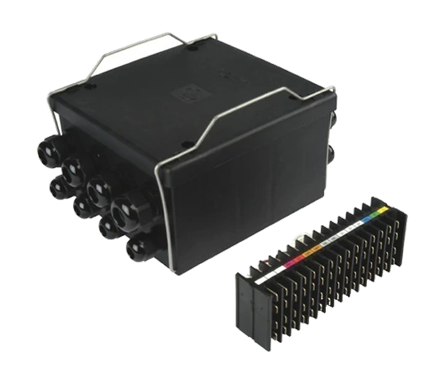 16-pole cable junction box