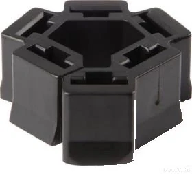 6-pole connector housing