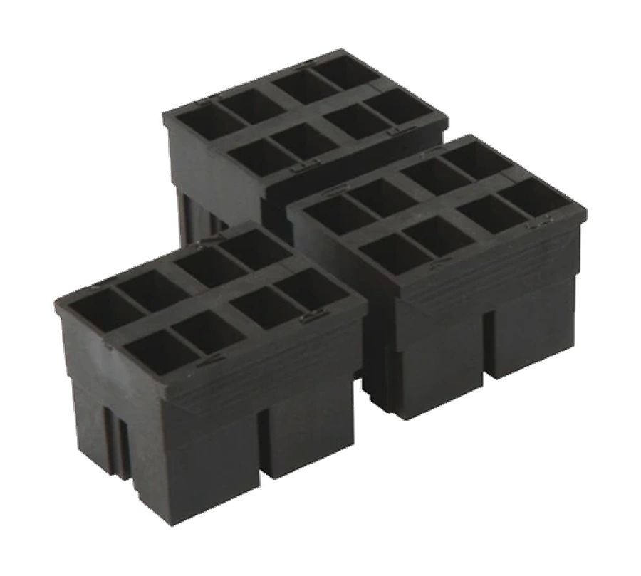 6-pole connector housing