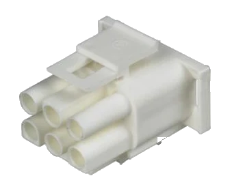 6-pole connector housing