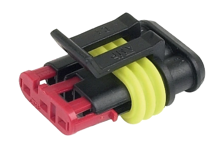 3-pole DIN/ISO 40050 connector housing