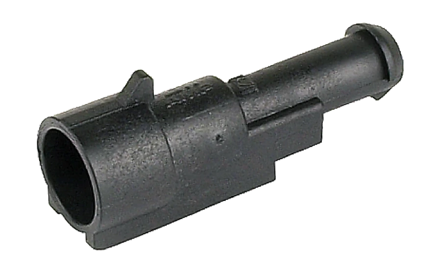 1-pole DIN/ISO 40050 connector housing