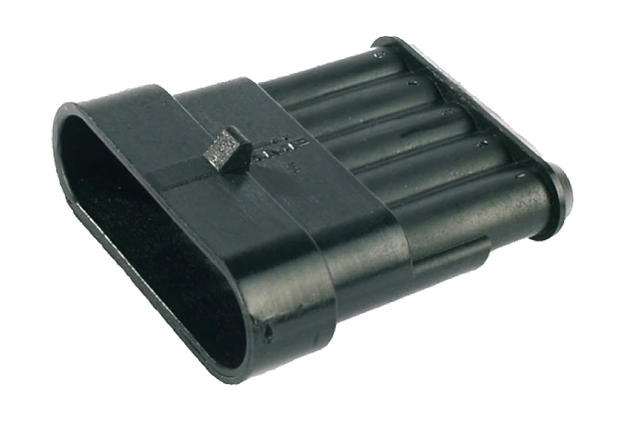 5-pole DIN/ISO 40050 connector housing