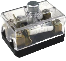 2-pole DIN/ISO 72581 fuse box
