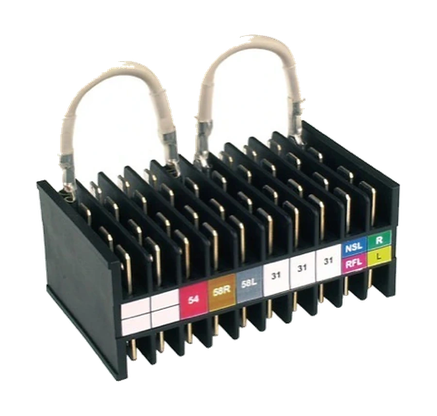 12-pole plug junction box
