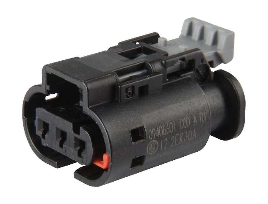 3-pole connector housing