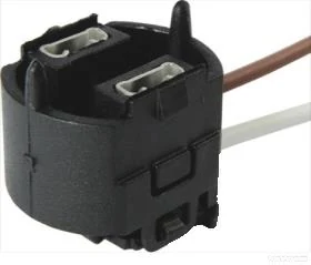 2-pole headlamp connector