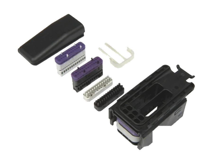 58-pole connector housing set