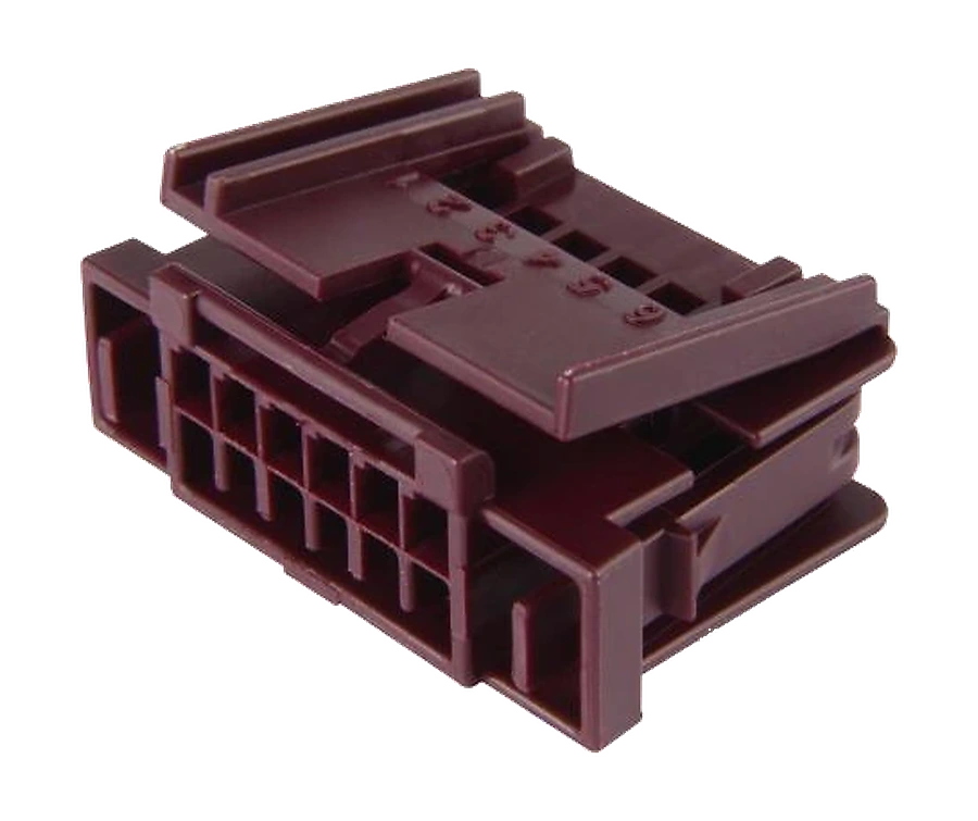 6-pole connector housing