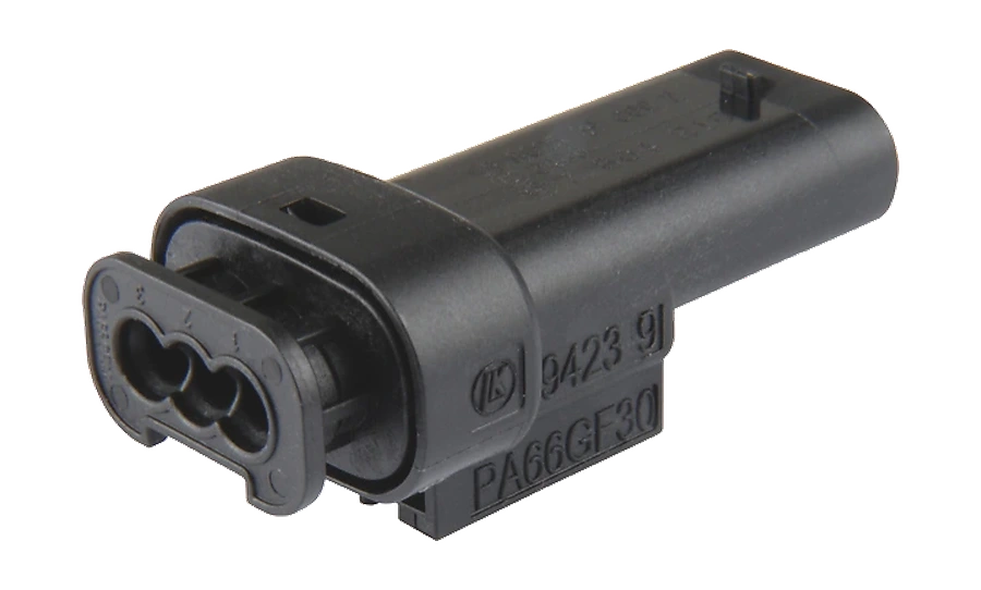 3-pole connector housing