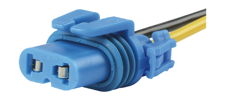 2-pole headlamp connector