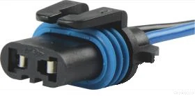 2-polig Scheinwerferstecker