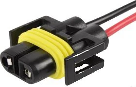 2-pole headlamp connector