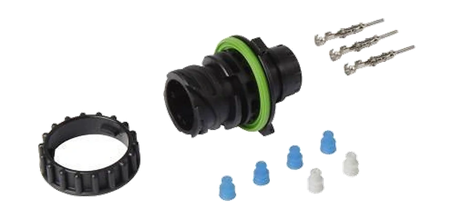 7-pole 48V DIN/ISO 72585 connector housing set