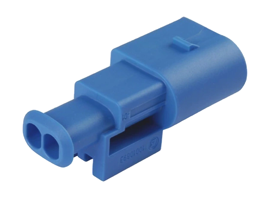 2-pole connector housing