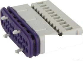 22-pole contact carrier