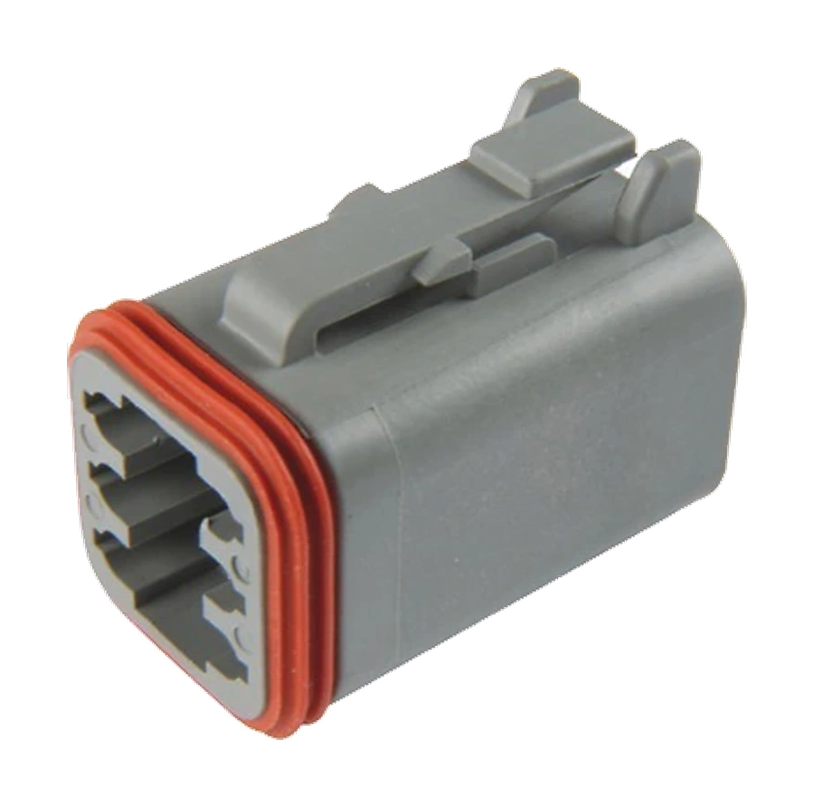 6-pole connector housing