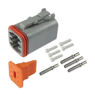 6-pole connector housing set
