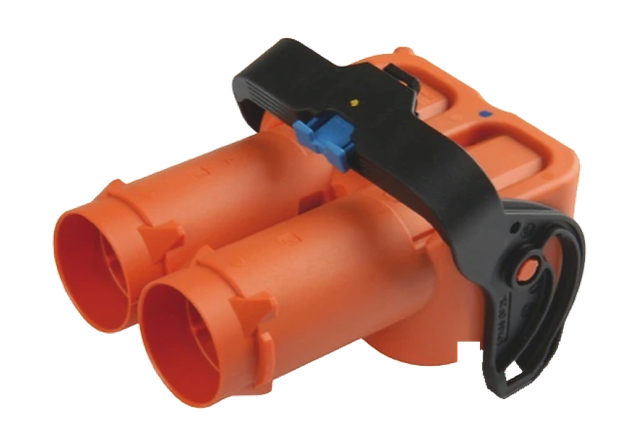 2-pole connector housing