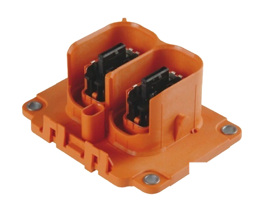 2-pole connector housing