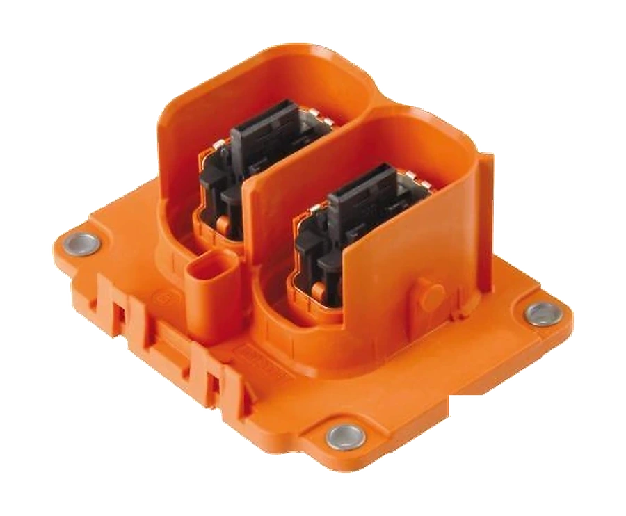 2-pole connector housing