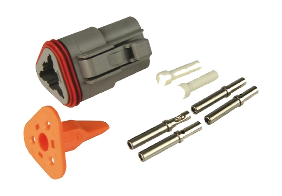 3-pole connector housing set