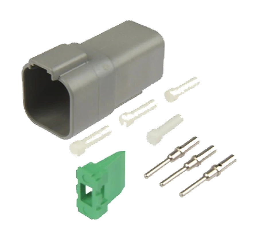 6-pole connector housing set
