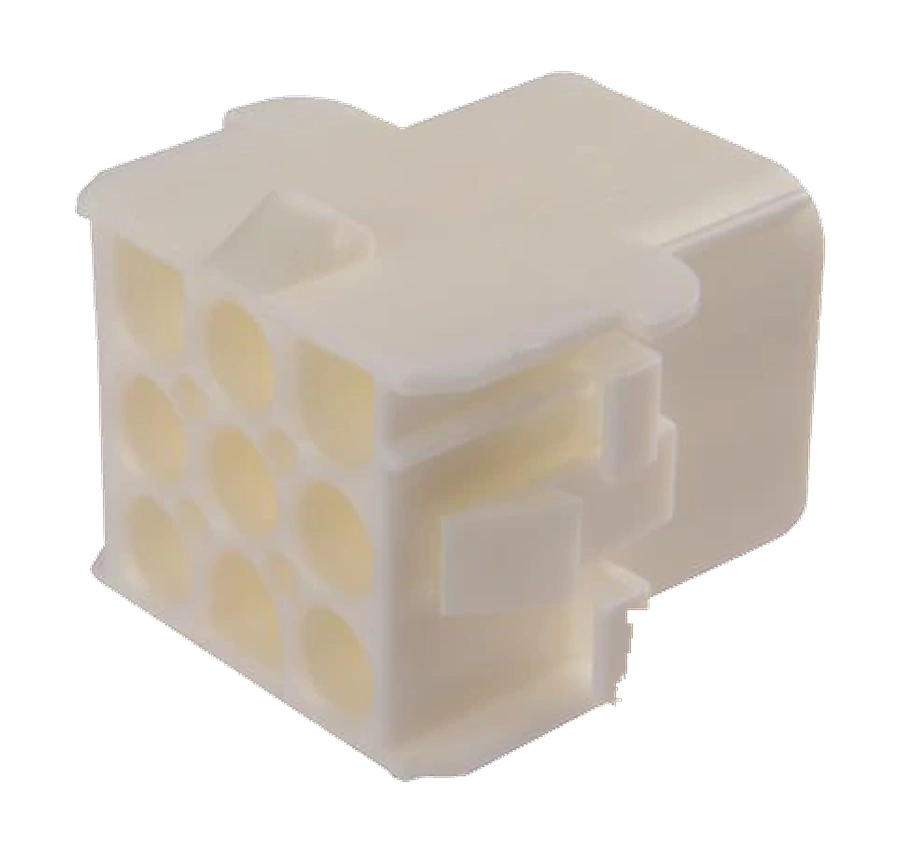 9-pole connector housing