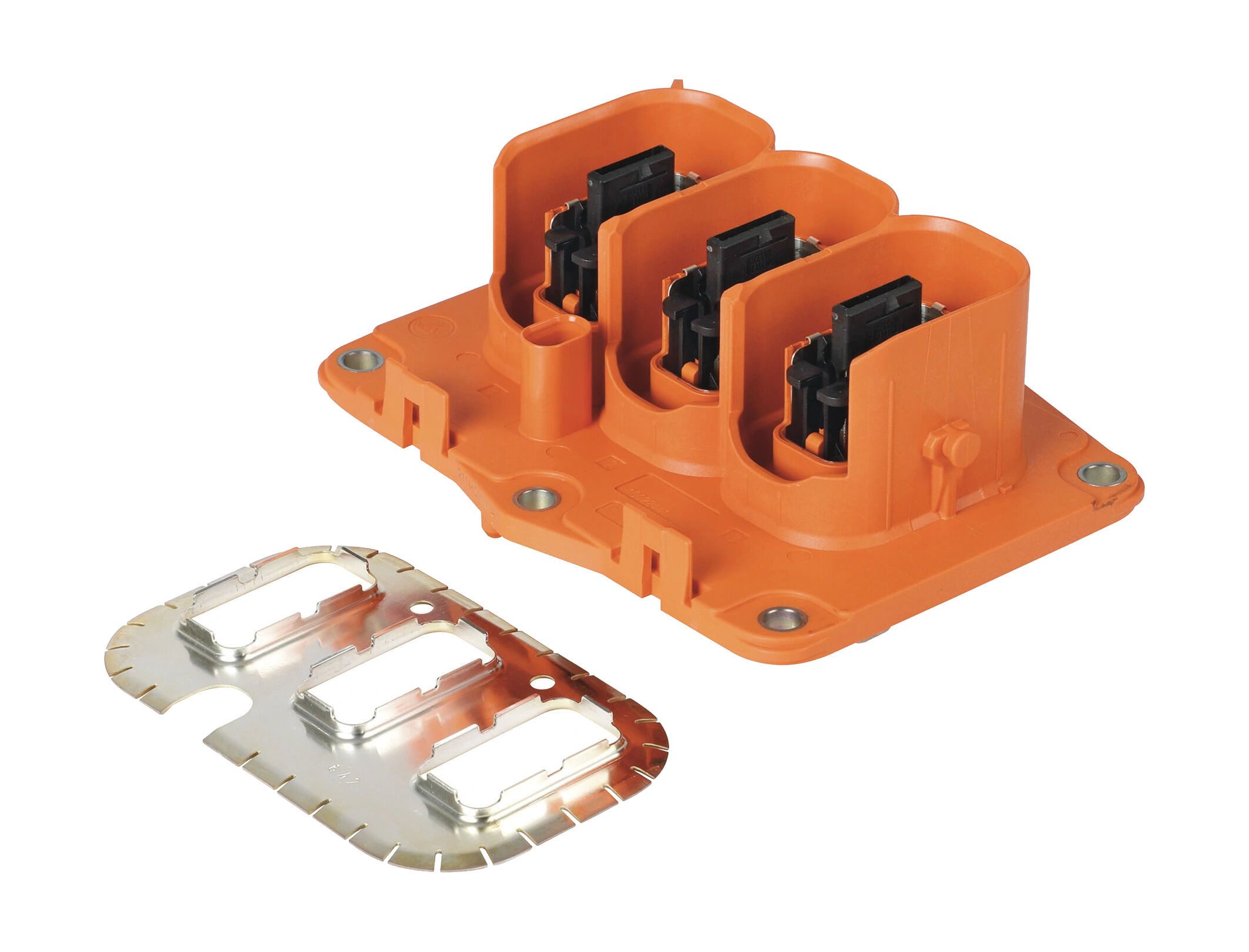 3-pole connector housing