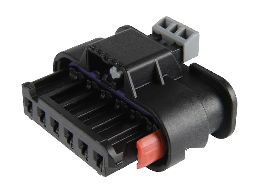 6-pole connector housing