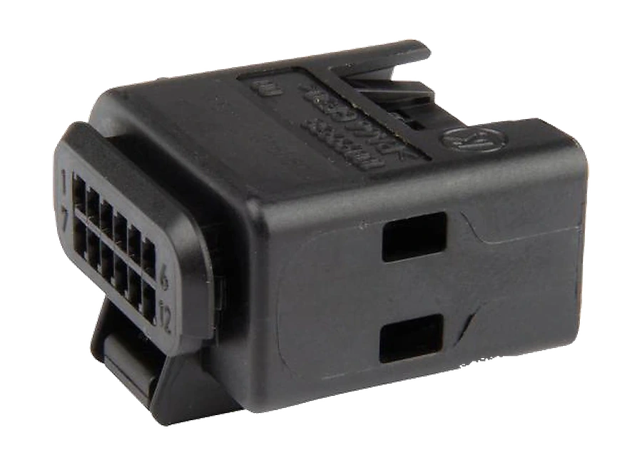 12-pole connector housing