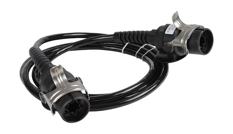 7 pôles 24V DIN/ISO 7638-1 câble de liaison remorque · 3,5 m