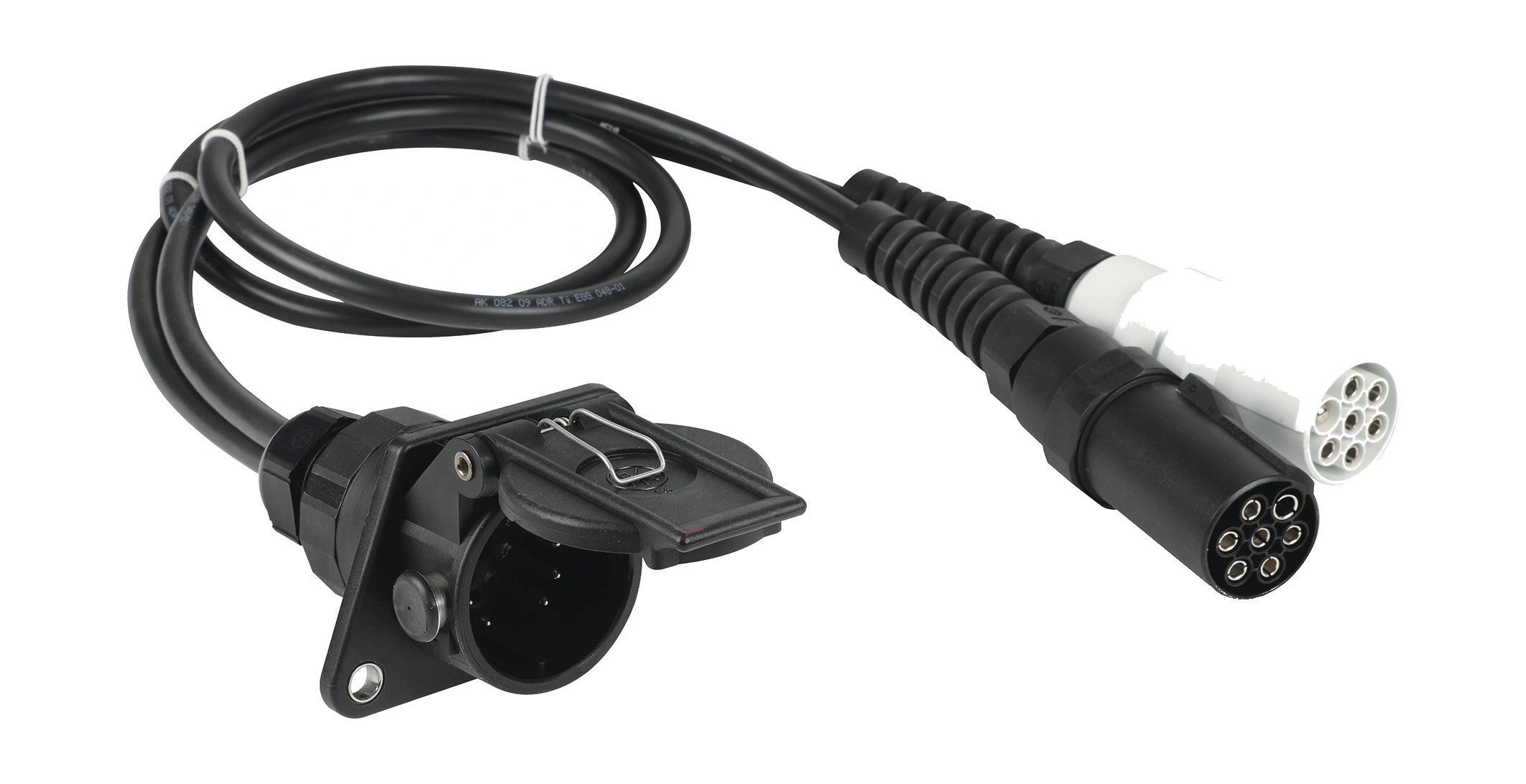 24V DIN/ISO 12098 Adapterkabel · 1 m