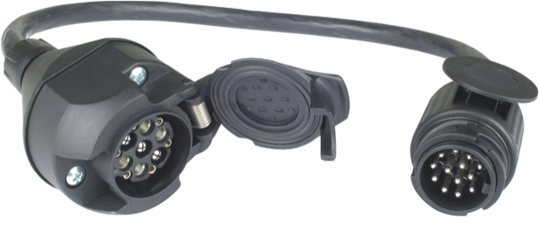 12V DIN/ISO 11446 adapter, stekkerdoos
