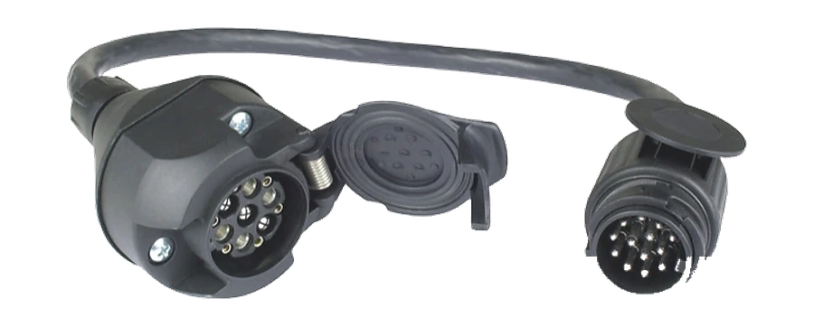 12V DIN/ISO 11446 Adaptersteckdose · 500 mm
