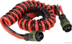 2-poliges 24V Spiralkabel (VG 96927-12) · 6 m