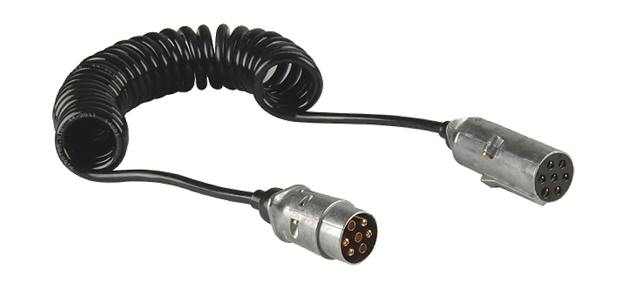 7-polig 12V DIN/ISO 1724 N-Typ Adapterkabel