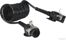 7 pôles câble spiralé 24V ADR (7638-1) · 4 m