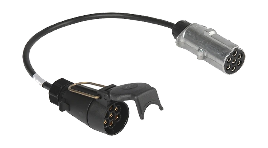 7-polig 12V DIN/ISO 1724 Adapterkabel · 0,6 m