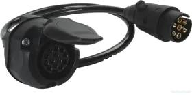 12V Adapterkabel von 7-polig auf 13-polig (1724 N-Typ) · 1 m